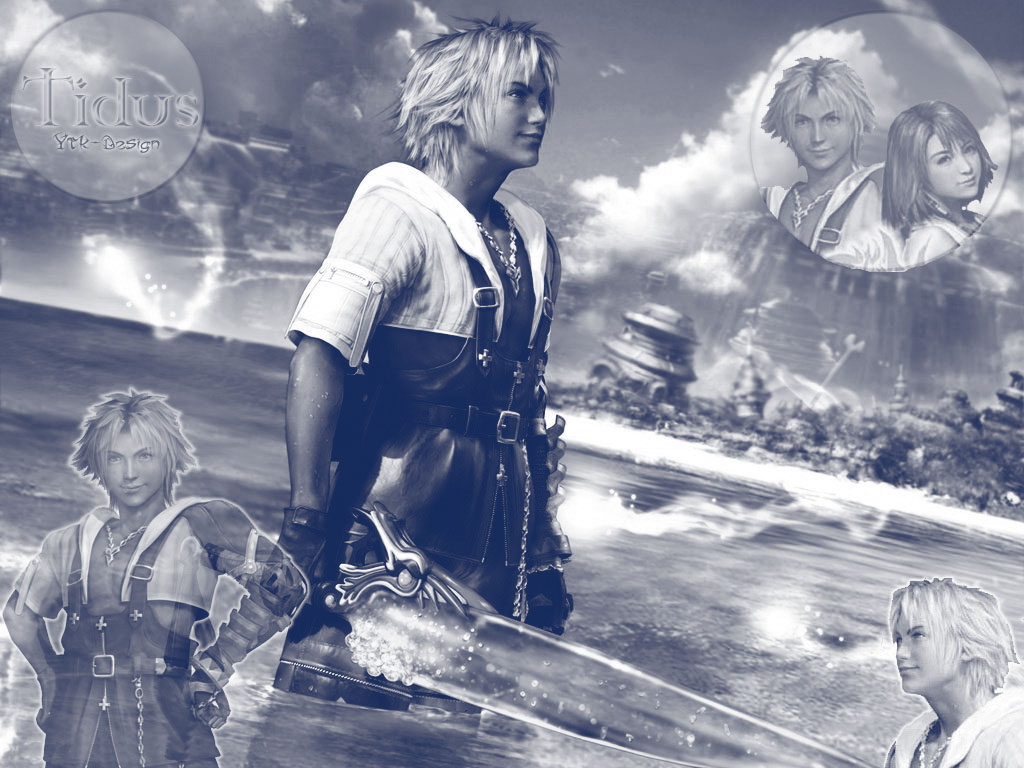 Wallpapers Video Games Final Fantasy X-2 Tidus