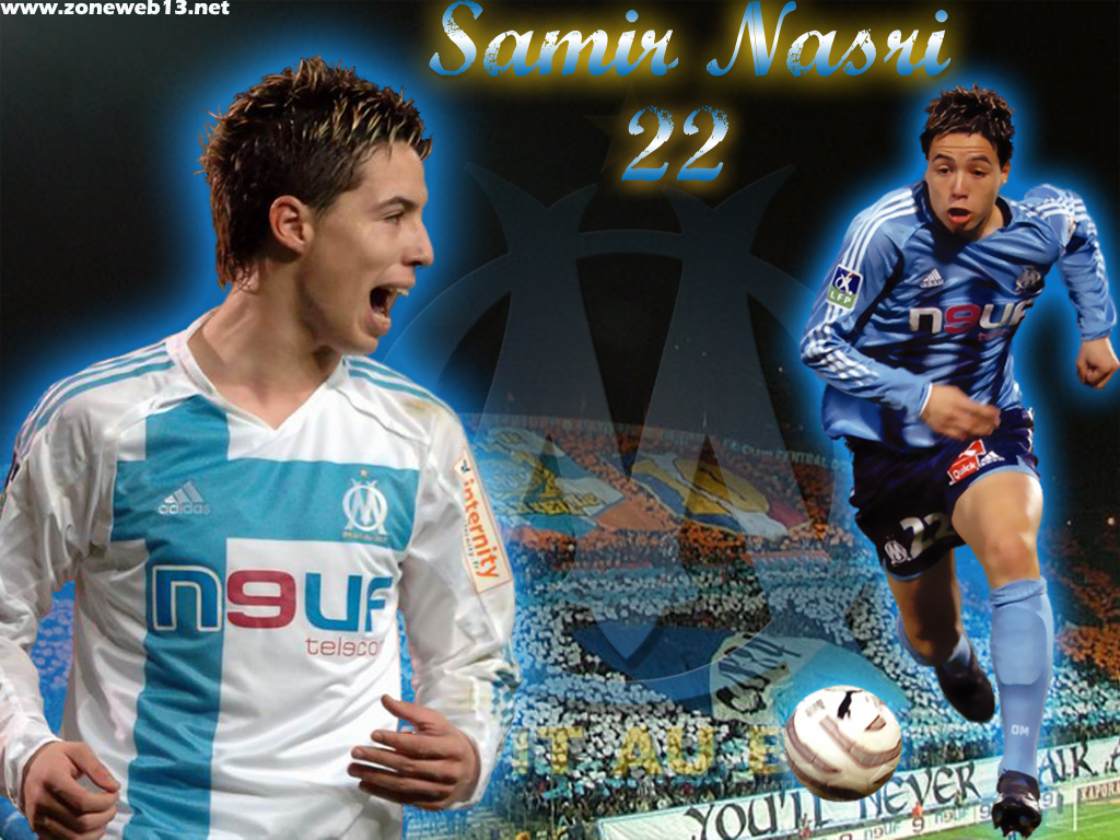 Fonds d'cran Sports - Loisirs Football Le prodige de l'OM : Samir Nasri