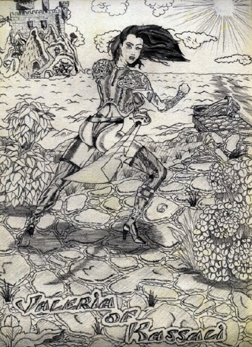 Fonds d'cran Art - Crayon Fantasy - Illustrations Valeria of Kassali