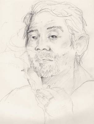 Wallpapers Art - Pencil Portraits Serge Gainsbourg