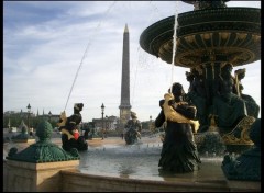 Fonds d'cran Voyages : Europe Fontaine place de la Concorde par Yoshisan