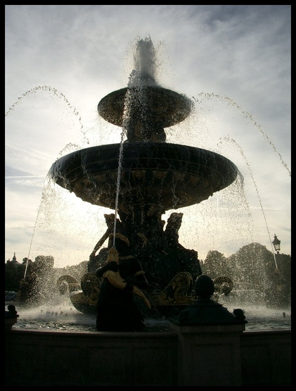 Wallpapers Constructions and architecture Fountains - Water Jets Fontaine place de la Concorde par Yoshisan