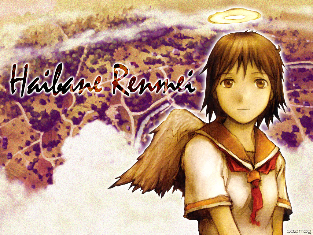 Fonds d'cran Manga Haibane Renmei - la Fdration des Ailes Grises Haibane01