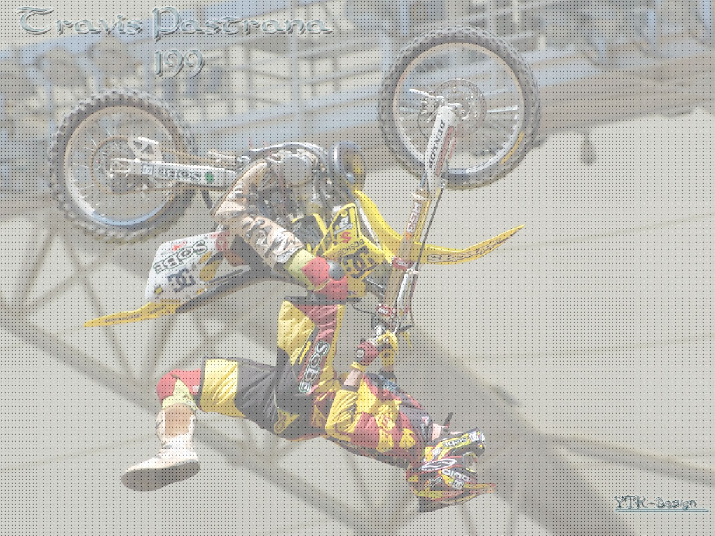 Wallpapers Motorbikes Motocross Travis Backflip