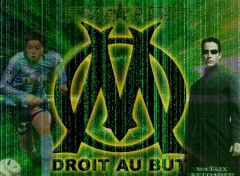 Fonds d'cran Sports - Loisirs L'OM version Matrix !!