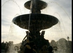 Wallpapers Constructions and architecture Fontaine place de la Concorde par Yoshisan