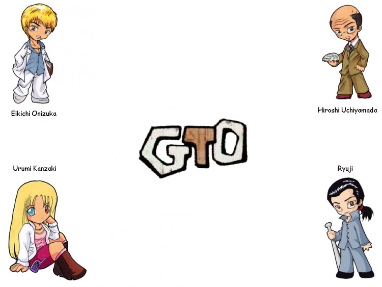 Wallpapers Manga Gto - Great Teacher Onizuka quelques personnages de gto