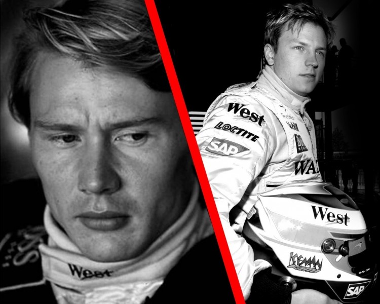 Fonds d'cran Sports - Loisirs Formule 1 Le Finlandais volant & Iceman