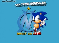 Fonds d'cran Sports - Loisirs Sonic et l'OM