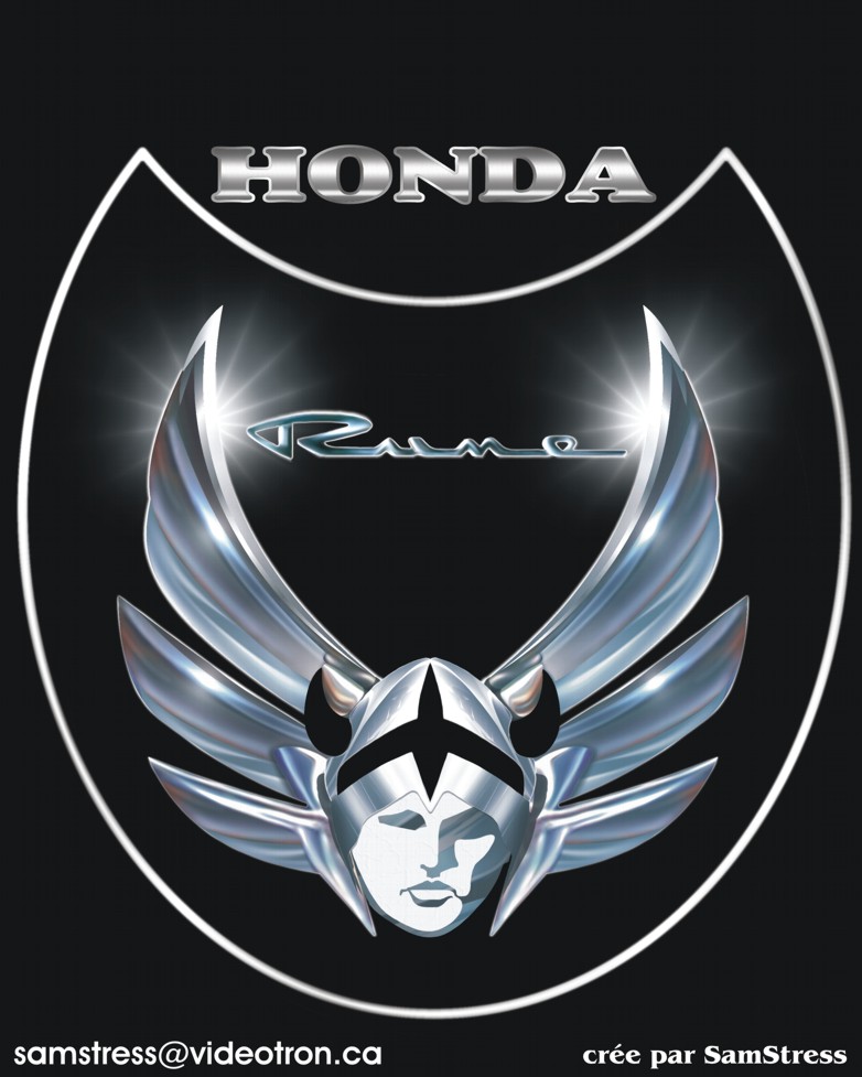 Fonds d'cran Art - Numrique Logos Honda rune