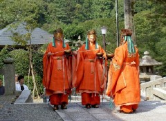 Fonds d'cran Voyages : Asie Desses de crmonie a Kyoto