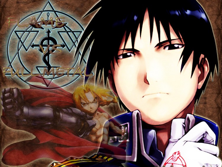 Fonds d'cran Manga Full Metal Alchemist roy et edward