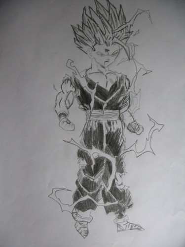 Fonds d'cran Art - Crayon Manga - Dragon Ball Z Wallpaper N104377