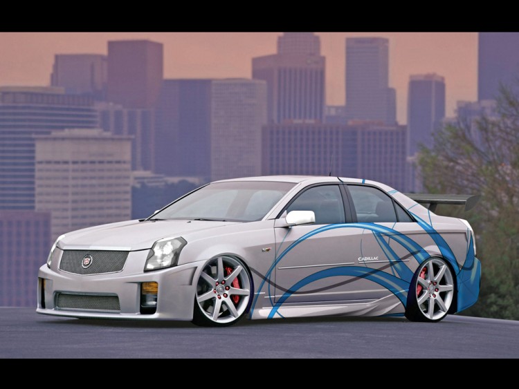 Wallpapers Cars Tuning cadillac  ma sauce