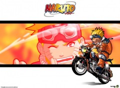 Fonds d'cran Manga Naruto - Moto