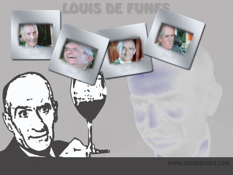 Fonds d'cran Clbrits Homme Louis de Funes god bless Mr defunes