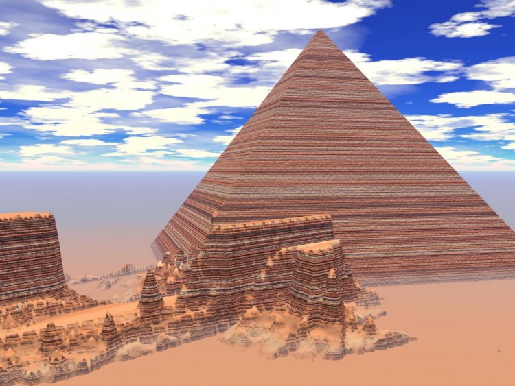 Wallpapers Digital Art 3D - Bryce Egypte