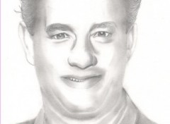 Wallpapers Art - Pencil Tom Hanks