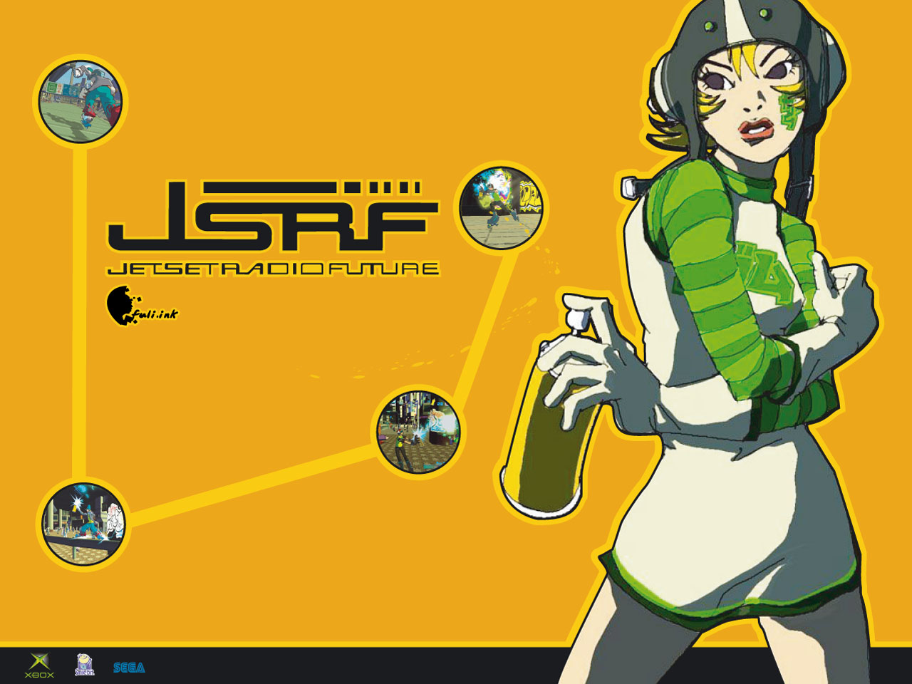 Fonds d'cran Jeux Vido Jet Set Radio 