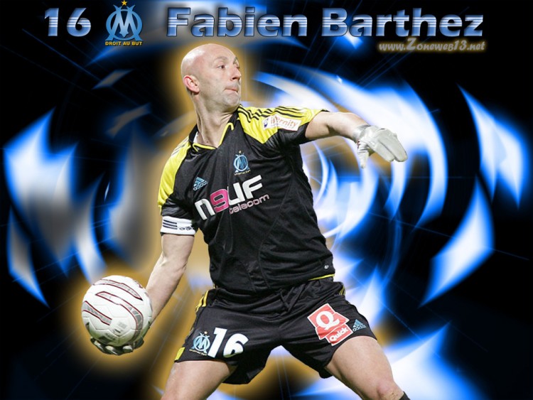 Wallpapers Sports - Leisures Football Fabien Barthez  l'OM