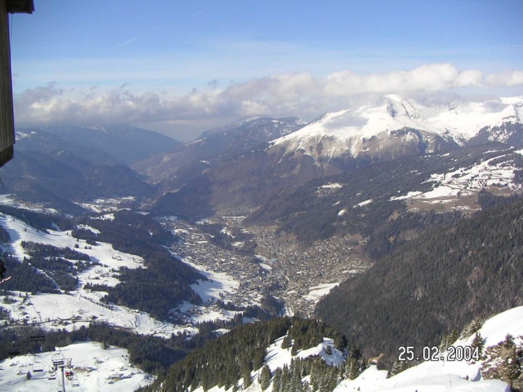 Fonds d'cran Nature Montagnes Vue sur Morzine