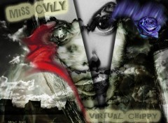 Fonds d'cran Art - Numrique miss cvily the virtual chippy