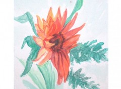 Wallpapers Art - Painting fleur 3