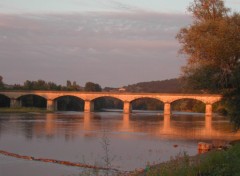 Fonds d'cran Constructions et architecture Pont sur la Dordogne