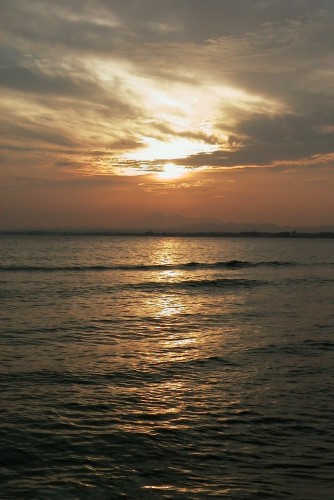 Fonds d'cran Voyages : Afrique Tunisie coucher de soleil