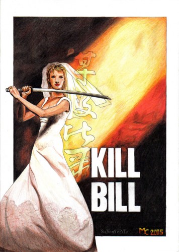 Wallpapers Art - Pencil Movies - TV Soaps Kill Bill vol.2