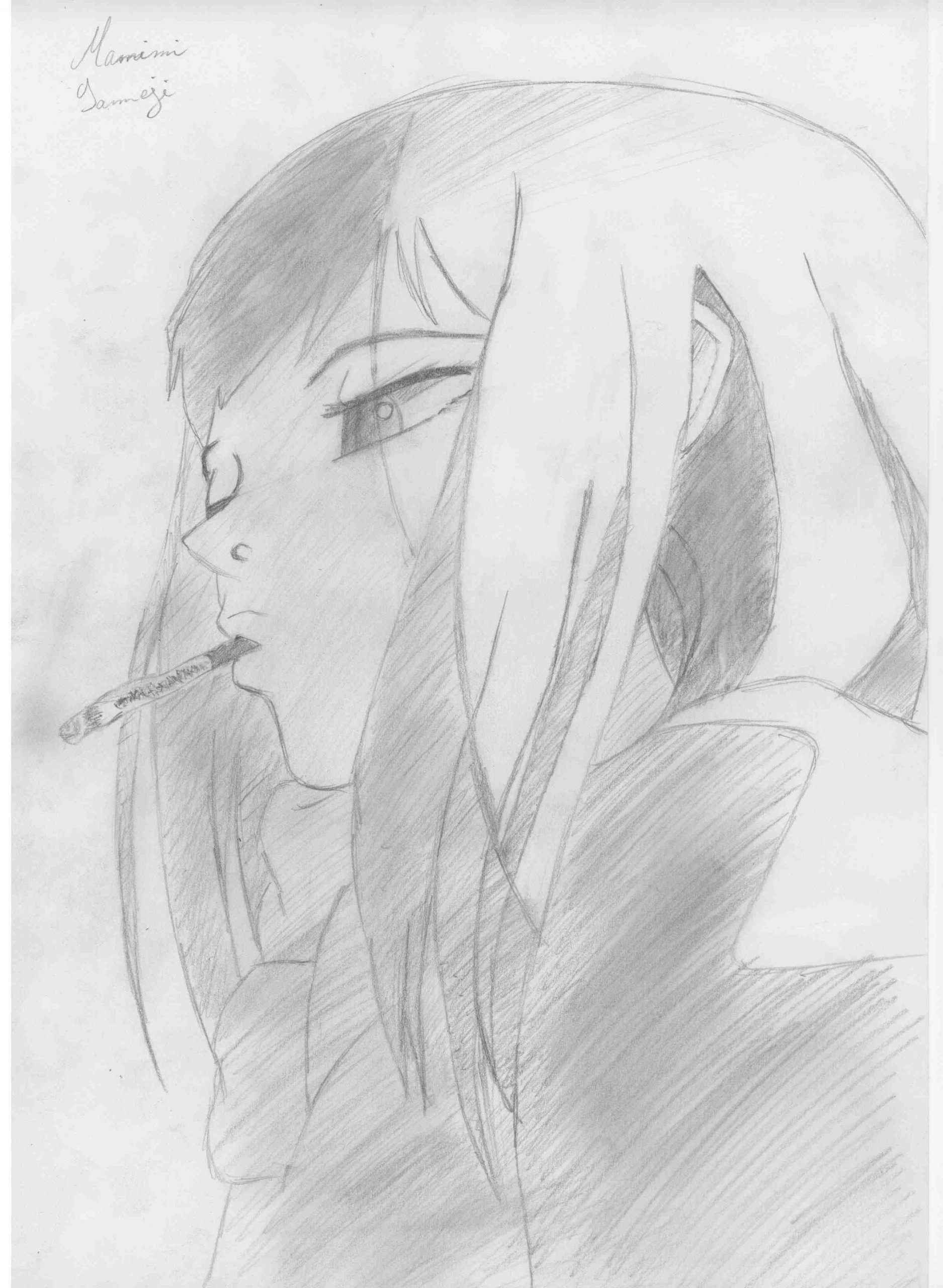 Fonds d'cran Art - Crayon Manga - Fooly Cooly FLCL Sameji Mamimi - FLCL