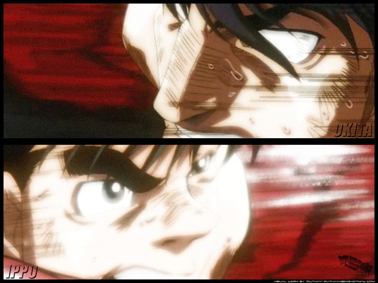 Fonds d'cran Manga Hajime No Ippo Ruthay Hajime No Ippo Okita vs Ippo 01