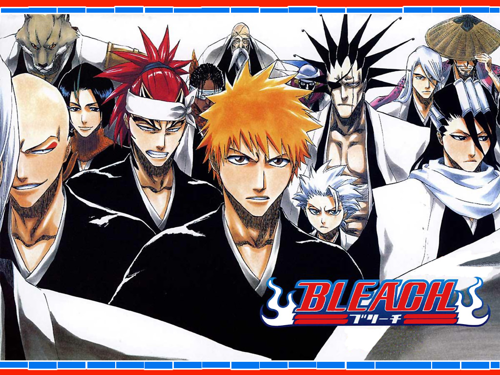 Fonds d'cran Manga Bleach Kurosaki et Shinigami