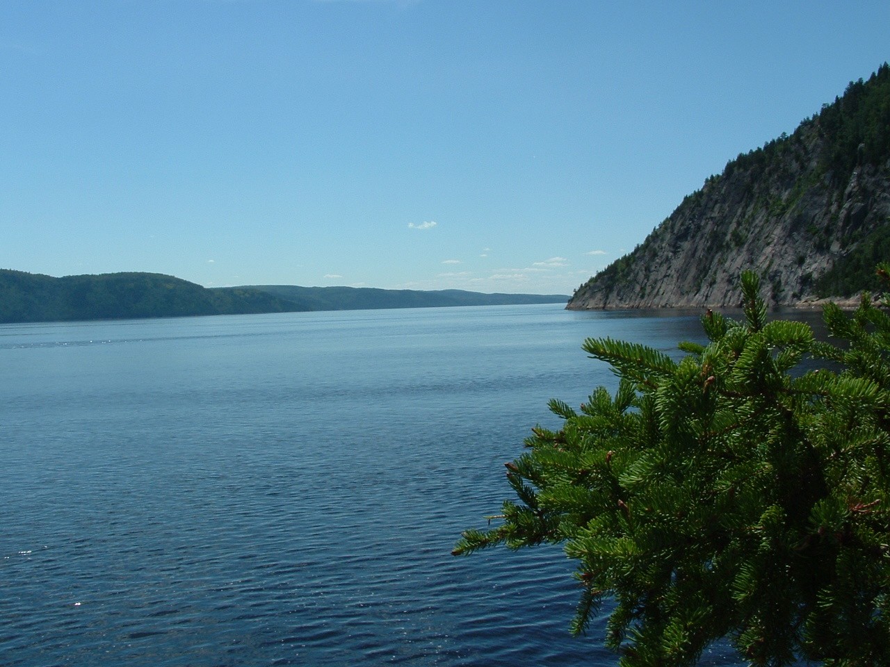 Wallpapers Nature Rivers - Torrents Rivire Saguenay - Le Fjord - Quebec