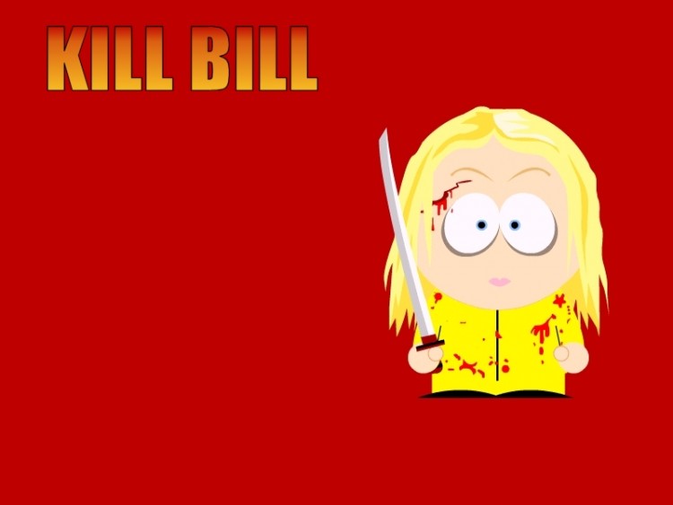 Fonds d'cran Cinma Kill Bill Vol. 1 La Marie - Version South Park