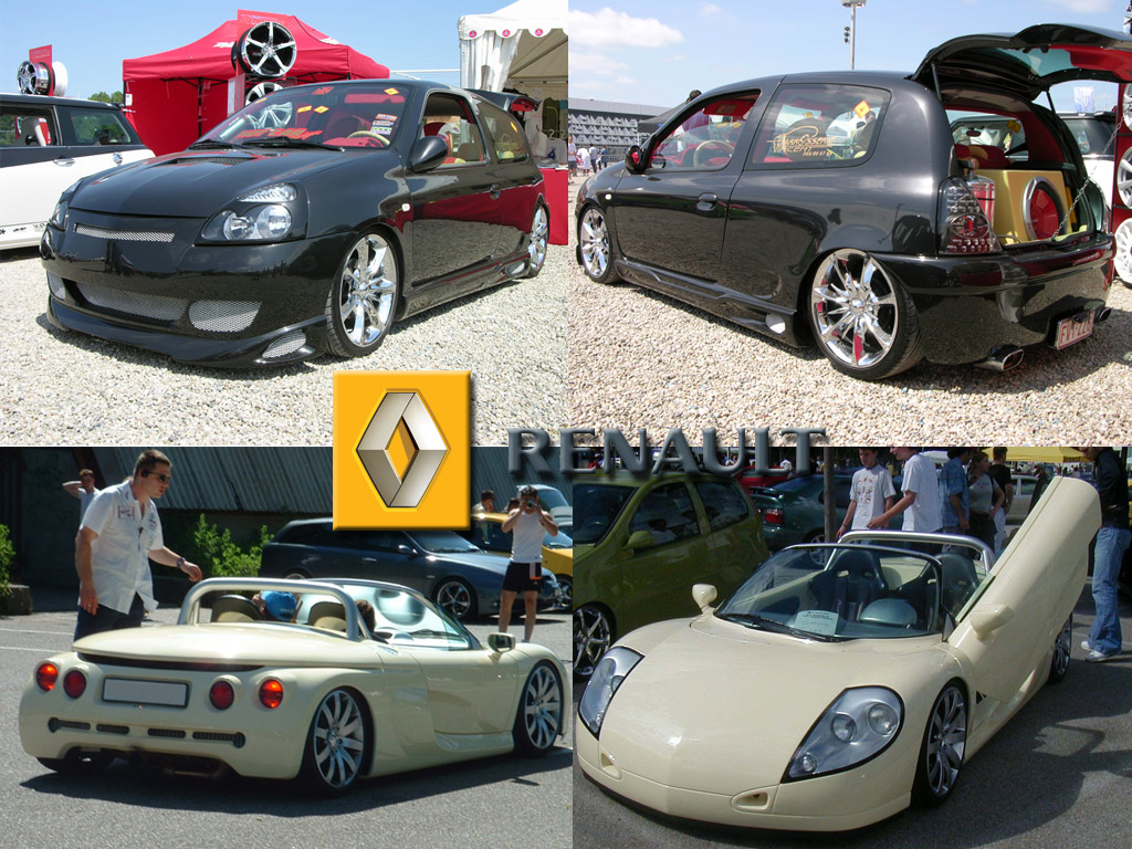 Wallpapers Cars Renault Renault tuning