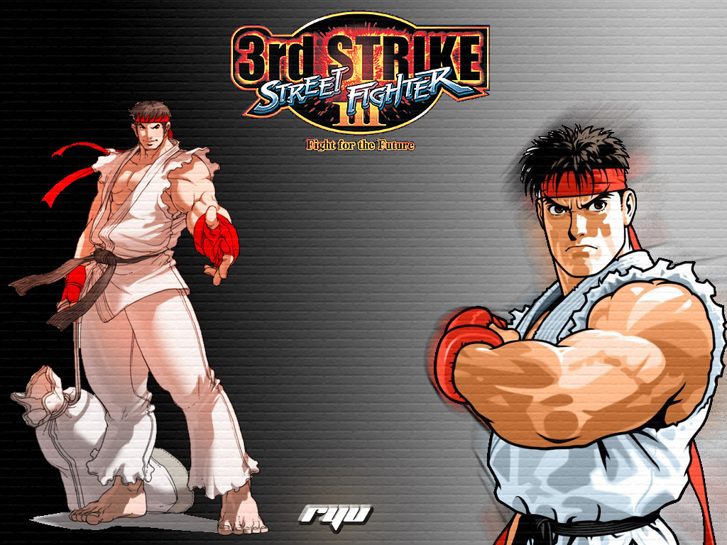 Fonds d'cran Jeux Vido Street Fighter ryu 3rd strike