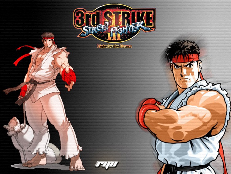 Fonds d'cran Jeux Vido Street Fighter ryu 3rd strike