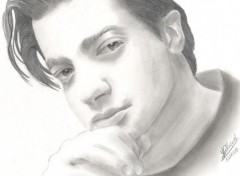 Wallpapers Art - Pencil Brendan Fraser