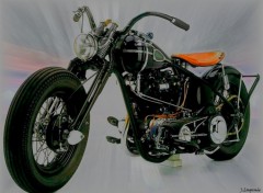 Fonds d'cran Motos Chica Custom