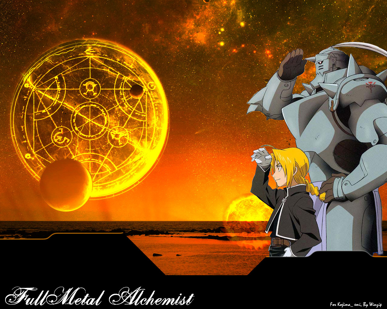 Wallpapers Manga Full Metal Alchemist Fullmetal Alchemist By winzip