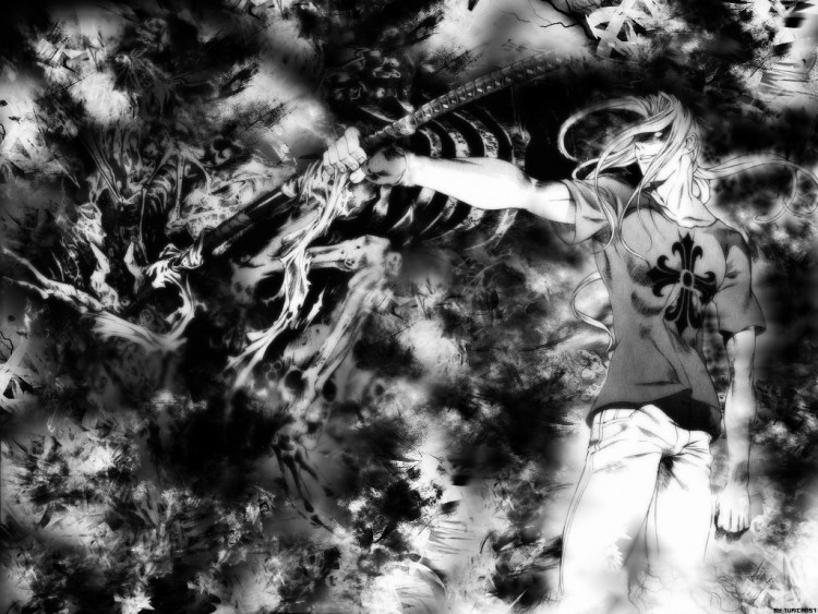 Fonds d'cran Manga Enfer et Paradis - Tenjō Tenge Shin