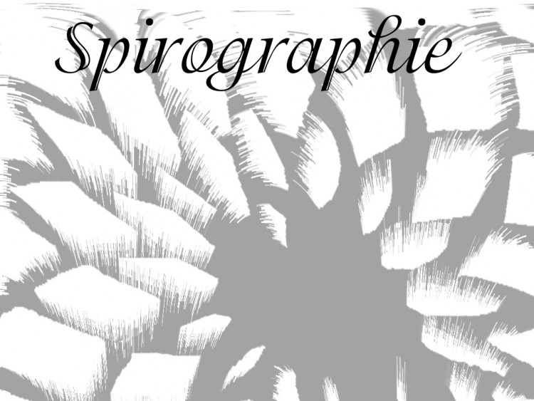 Fonds d'cran Art - Numrique Abstrait Spirographe