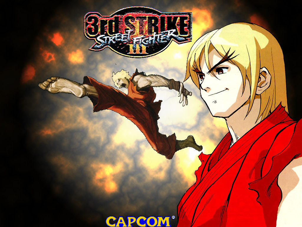 Fonds d'cran Jeux Vido Street Fighter ken 3rd strike 2