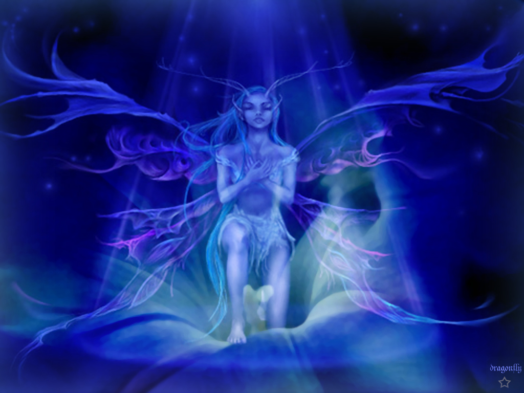 Wallpapers Fantasy and Science Fiction Fairies New born or new soul