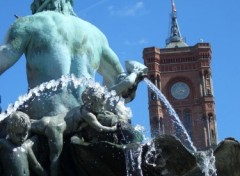 Fonds d'cran Voyages : Europe Berlin- Fontaine de Neptune