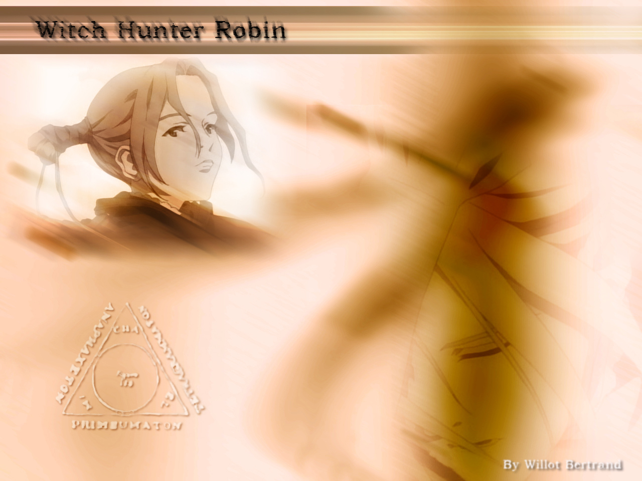 Fonds d'cran Manga Witch Hunter Robin 