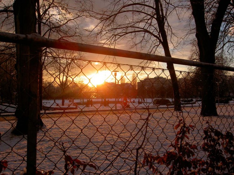 Wallpapers Nature Sunsets and sunrises Lausanne sous la neige