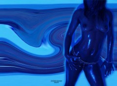 Fonds d'cran Erotic Art Rve bleu