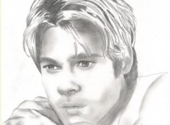 Wallpapers Art - Pencil Brad Pitt